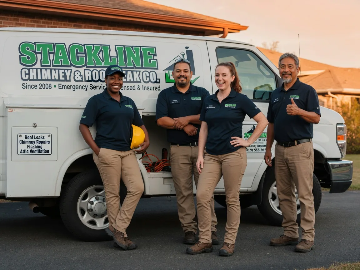 Chimney flashing repair company in Pine Grove, LA
